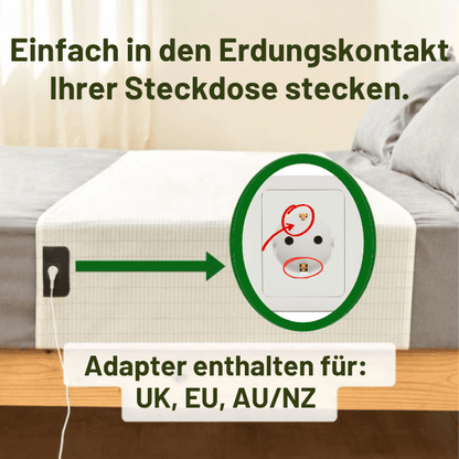 GroundCalm® Erdungs-Bettlaken