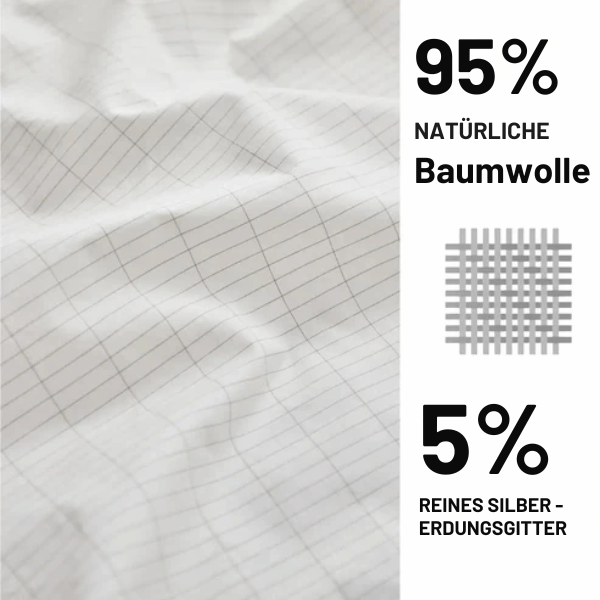 GroundCalm® Erdungs-Bettlaken